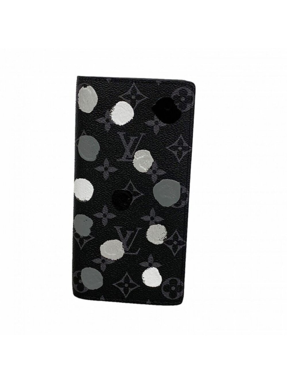 Louis Vuitton Wallet Monogram Eclipse Portefeuille Brazza Black